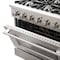 Forno Galiano Gold Professional 36In. Freestanding Gas Range FFSGS6244-36 - alternate 3